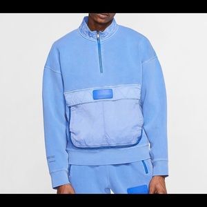 ISO Jordan 23 Engineered half zip Blue xs